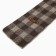 Mongol wool of chocolate "chess", gray/brown color