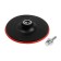 Nozzle with Velcro for a drill and Ushm scrap, M14, with an adapter, solid, 125 mm