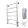 True heated toweller "True" aspect PEK SP 1, 800 x 500 mm, 32 mm