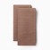 A set of napkins with a decorative. Rings Ethel Sand 40x40 cm - 2 pcs, 100% flax