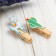 Set of decorative clothespins "Lama" set 10 pcs.