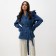Women's jeans shirt with wax mist, p.48, blue