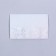 An envelope for a certificate with embossing "Happiness is" 10.5 x 7