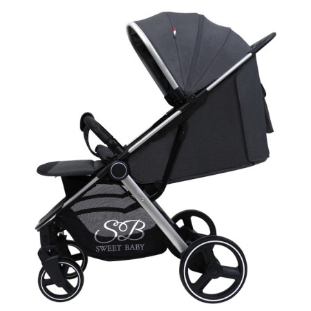 Walking stroller Sweet Baby Suburban Light, Light Grey Color-7