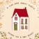 A towel kitchen shade “Home where the soul” is 35x60 cm, 100% cotton, 160g/m2
