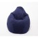 Mear-bag “Pear” average, diameter 75 cm, height 120 cm, cobalt color