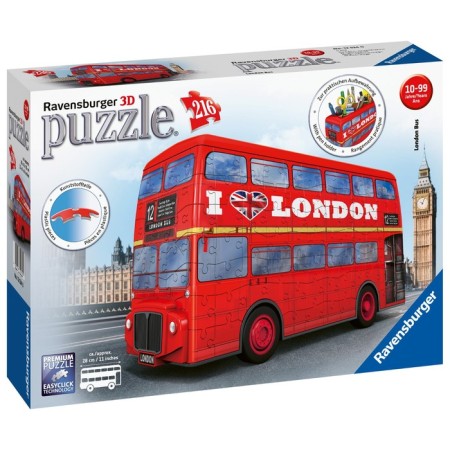 3D puzzle Ravensburger "London Bus", 216 elements-2
