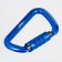 Carabiner with a bayonet coupling, 11 x 7 cm, 28 kn, mix