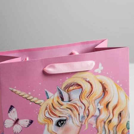 Package Gift Laminated Vertical, Packaging, Unicorn, Ml 23 x 27 x 11.5 cm-3