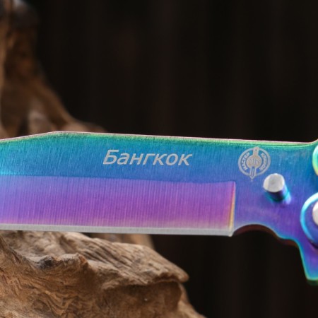 Barrow knife "Bangkok" steel - 420, handle - steel, 21 cm-3