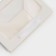 Gift package with a wide bottom and window 20 × 14 × 13.2 cm, white