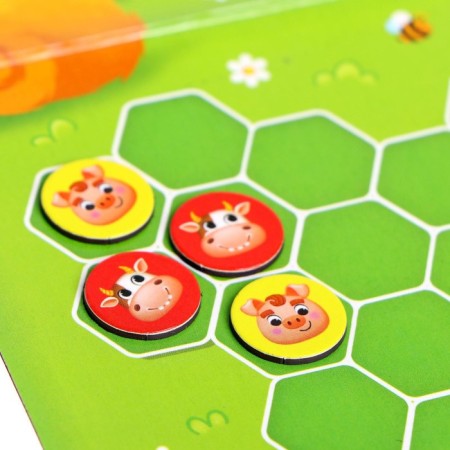Настольная игра на логику «Битва за ферму», 2 игрока, 5+-2