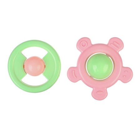 A set of rattles "Tenderness: steering wheel", 2 pcs., I crush me-2