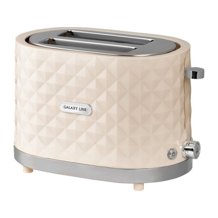 Toster Galaxy GL 2912, 1200 W, 7 fry modes, 2 toasts, beige