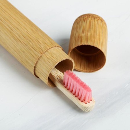 Toothbrush in the bamboo case "In Wonderland", 3.1 × 24.1 × 3.1 cm-4