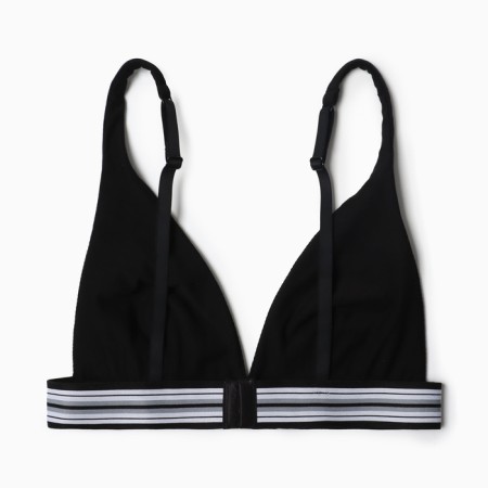Women's bra, black color, size 75V-7