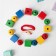 Lacing "geometric figures", 16 pcs., Mix