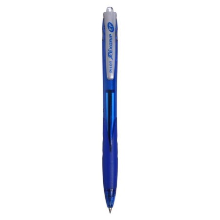 Automatic ballpoint Pilot "rexgrip", node 0.5 mm, blue blue ink, rubber emphasis-1