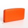 Women's wallet with lightning, orange color