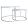 Tables Journal Loft DQ No. 2 Duae (set), D605 (475), H420 (320), f/n white marble, m/c white 10