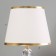 Lima table lamp E27 40W gold 21x21x36 cm