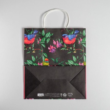 Package gift craft, packaging, “March 8”, 28 x 32 x 15 cm-3