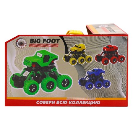 Inertial Funky Toys “SUV” machine, yellow color-3
