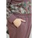 Female suit, size 62, burgundy color