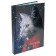 Sketchbook A5, 80 sheets "cat", hard cover, tinted block 120 g/m² (5 colors of 16 sheets)