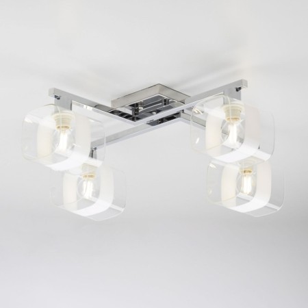 Ceiling chandelier "Virta" E14 4x60 watts-10