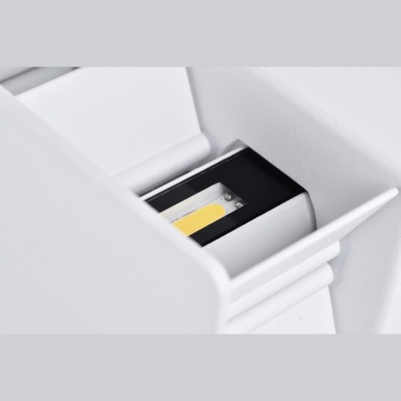 Street lamp Mantra Davos, LED, 2200LM, 3000K, 200x100x100 mm, matte white color-2