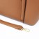 Zipper bag with lightning, the color is light brown