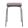 Stool "Factory-3" TF03/K, brown