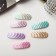 Invisibility for Herty hair (set 6 pcs) Summer Disco, 5.5 cm, mix