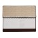 Planing UNSIDED 64 sheets on the crest Velvet, hard cover, artificial leather, block 70 g/m2, brown