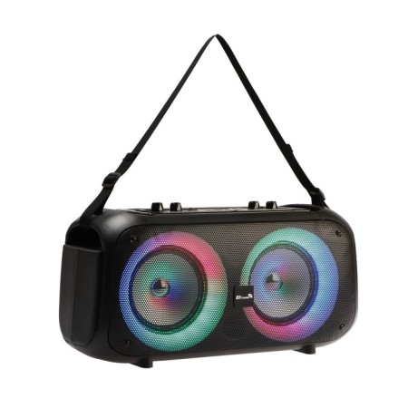 Portable karaoke system Eltronic Dance Box 200, 25W, BT, SD, AUX, TWS, remote control, backlight
