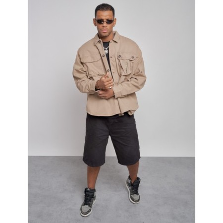 Jeaning jacket men's, size 54, beige color-9