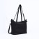 Bag Female Tout with zipper, black color
