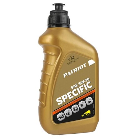 Patriot Specific High -Tech 5W30 SJ/CF oil, 0.946 l, SAE 5W30, -30/+50 ° C