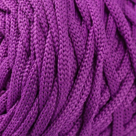 Knitting cord 100% polyester, width 3 mm 100m (lilac)-2