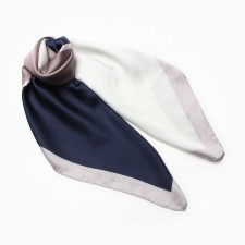 Women's scarf minku 70*70 cm, steel