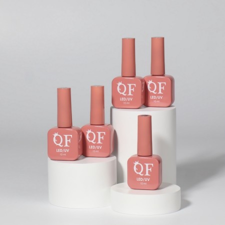 Nail polish gel, set 5 pcs, 10 ml, basic shades-13
