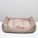 Lynchy-divan with a bilateral pillow, 65 x 56 x 14 cm, mix of flowers