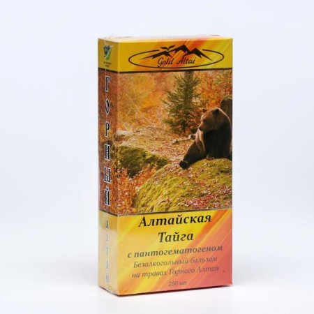 Altai Taiga balm with pantogematogen, 250 ml