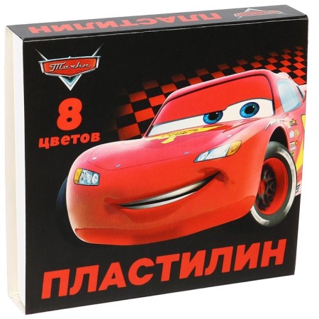 Plasticine 8 colors 120 g "Cars"-1
