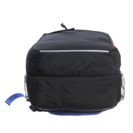 Youth backpack 39 x 26 x 19 cm, Grizzly, ergonomic back, laptop department, black/blue-6