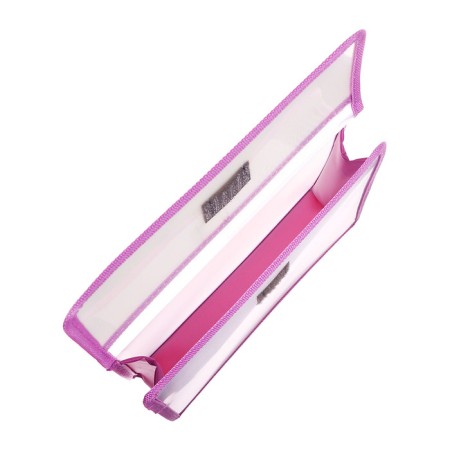 A5 notebook folder (230 x 190 x 50 mm), with Velcro valve, plastic/textiles, calligrata, "Kotik Korea"-3
