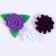 Set for creativity: Decor made of felt and a set of beads "Flower aroma"