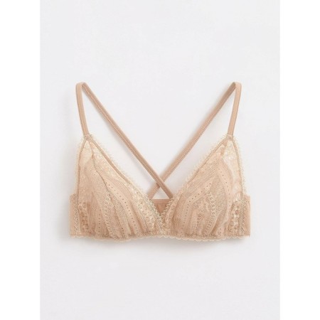 Bustier Female Conte Elegant Romantic Story, XS size, Skin color