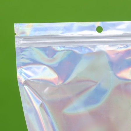 Zip-Lock Pat Pat, Iridist, with a continuous window, flat, euro-slopes 20 x 30 cm-2